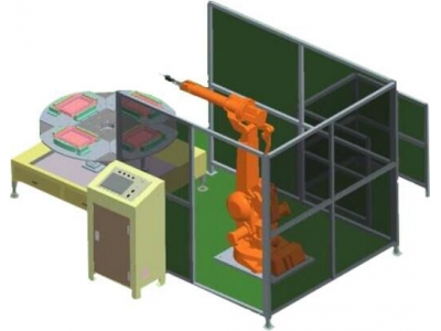 工業(yè)機器人涂膠工作站