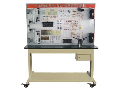 汽車(chē)照明/信號(hào)/儀表/雨刮系統(tǒng)示教板